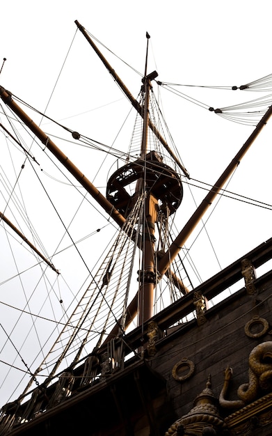 Detalle de Neptune Galeon, utilizado por R. Polansky para la película Pirates