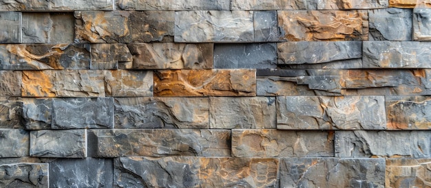 Detalle de la pared de revestimiento de piedra para el fondo y la textura