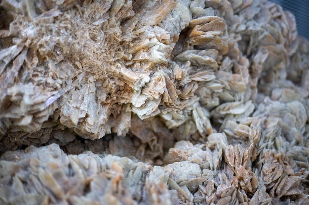 Detalle de piedras y minerales naturales