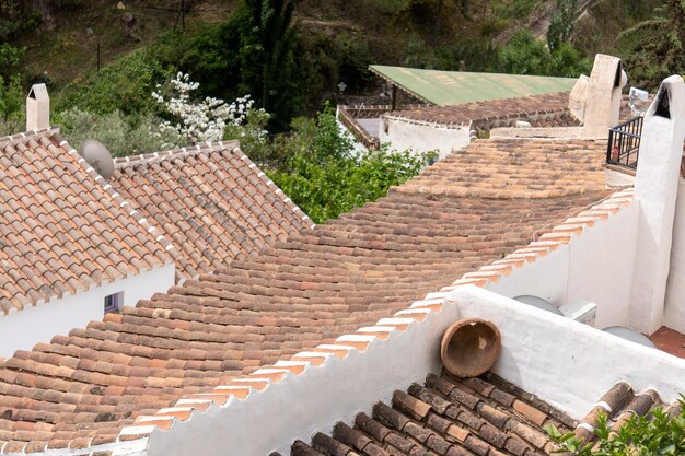 Detalle de un pueblo típico de Málaga