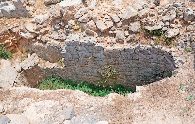 Detalle de las ruinas de Tharros Cerdeña