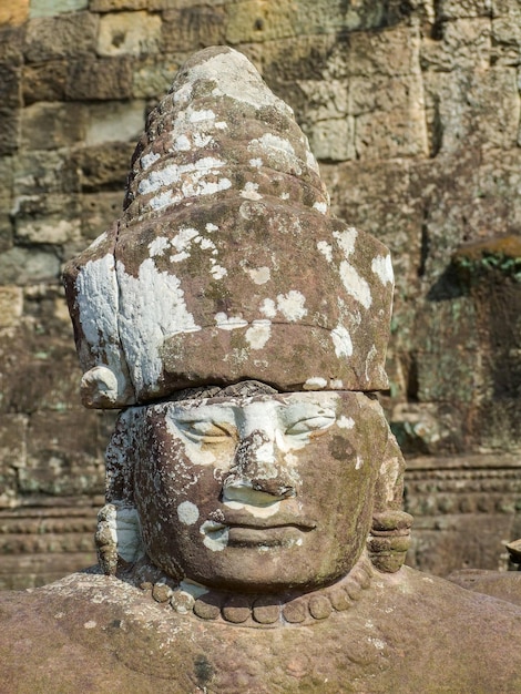 Detalle del templo en Angkor Thom