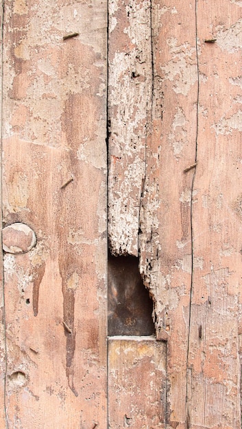 Detalle de la textura de una pared de madera