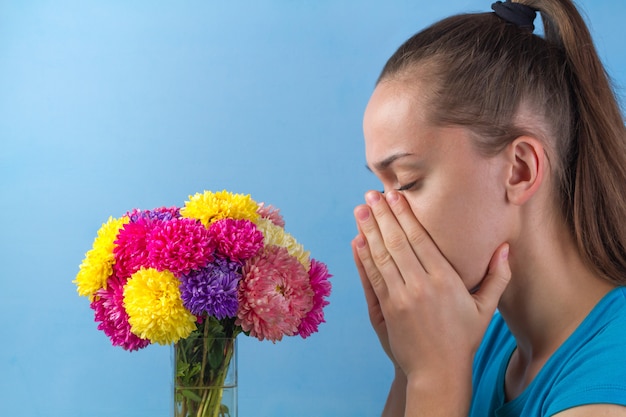 Detener las alergias Alergia estacional a la floración de flores, plantas y polen.