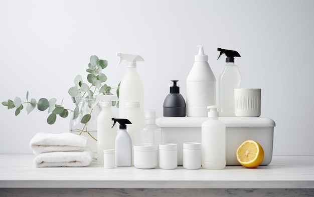 Detergentes com design moderno