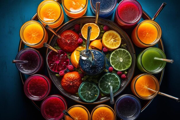 Foto detox_juice_ingredients_arranged_in_a_circulace371_block_0_1jpg