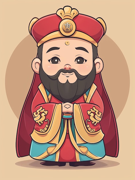 Foto deus chinês da riqueza