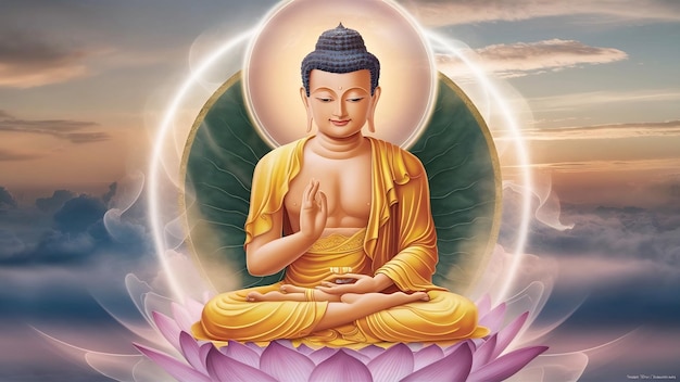 Foto deus goutama buddha