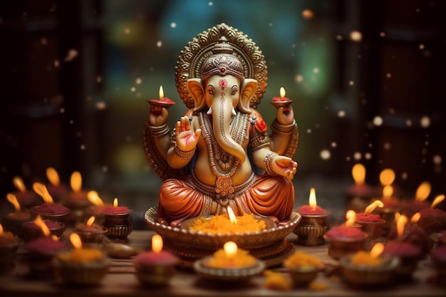 Deus indiano Lord Ganesha