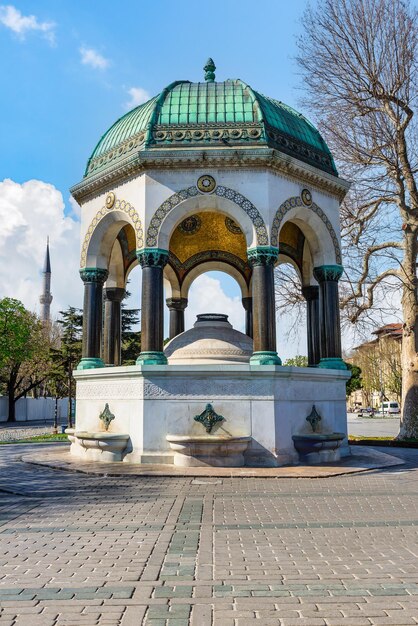 Foto deutscher brunnen in istanbul