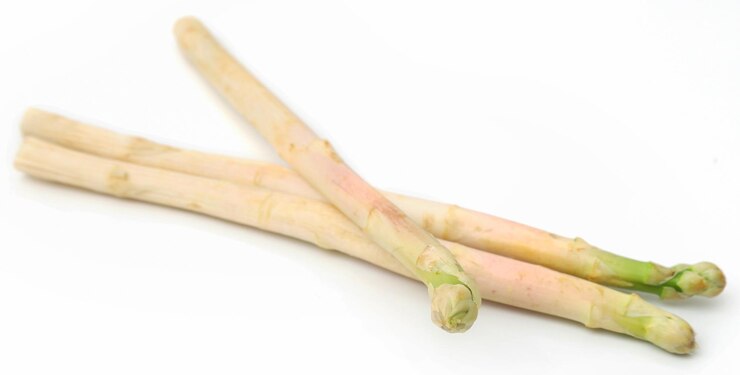 Foto deutscher weißer spargel
