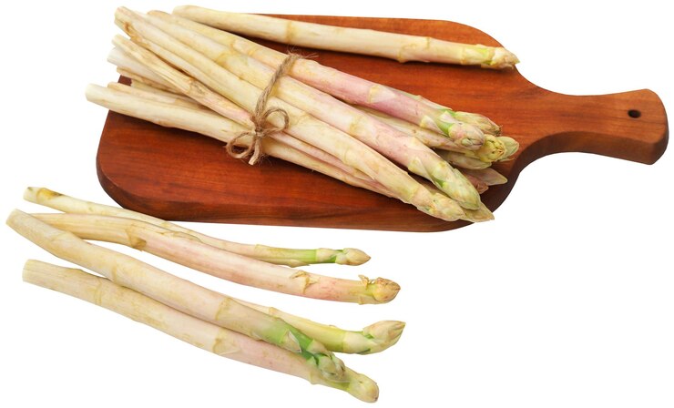 Foto deutscher weißer spargel
