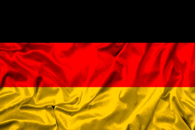 Deutschlandflagge aus Stoff
