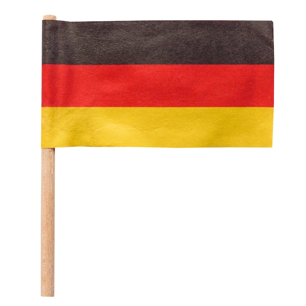 Deutschland-Flagge isoliert