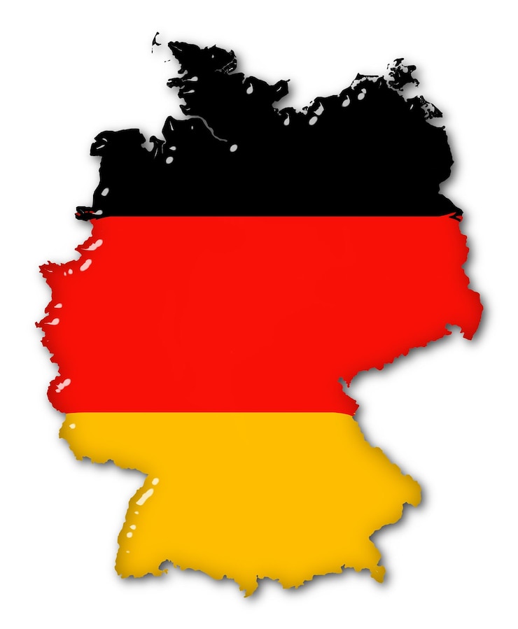 Foto deutschland volume 3d flagge