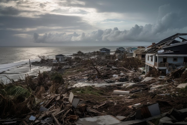 La devastación abrumadora del huracán y el caos generativo IA