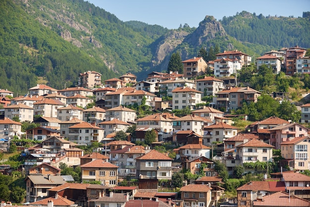 Devin Bulgaria Pequeña ciudad en las montañas