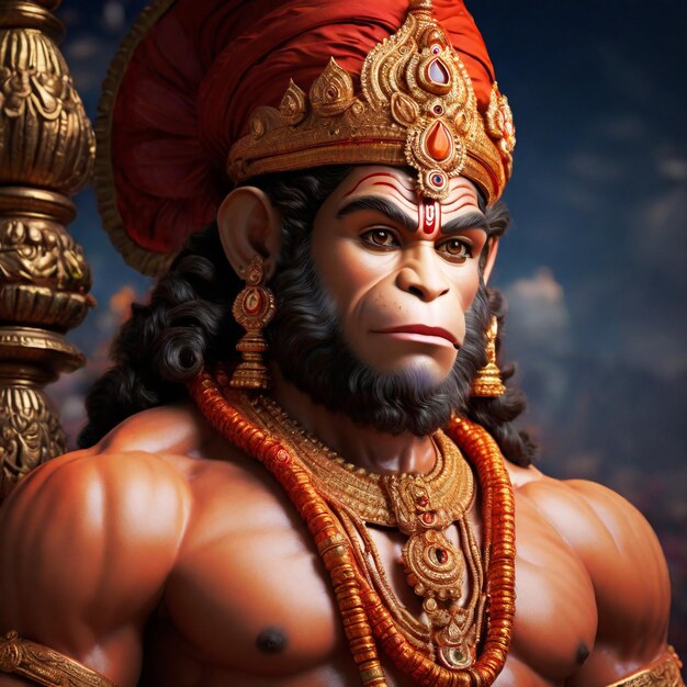 Devoto de Shri Ram Shri Hanuman Ji