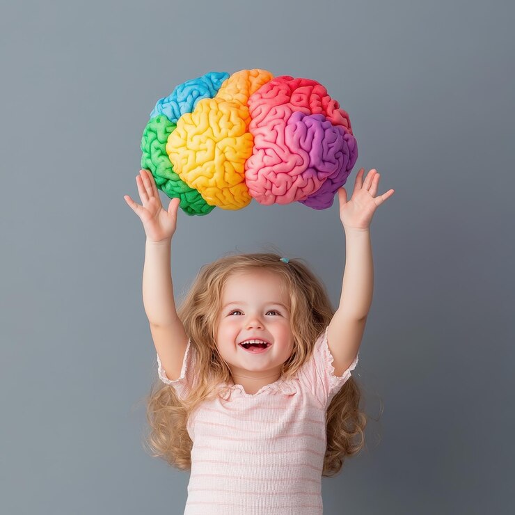 Foto dha e desenvolvimento cerebral na primeira infância