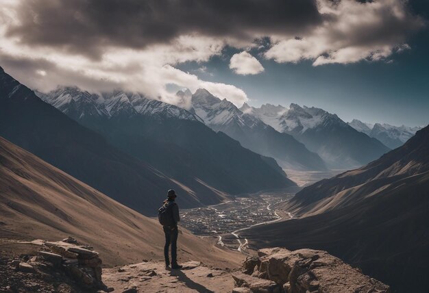 Dhankar gompa Vale de Spiti Himachal Pradesh