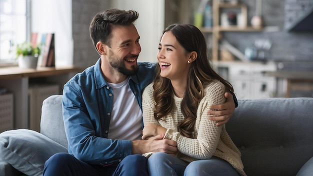 Un día alegre juntos en apartamentos acogedores y cálidos