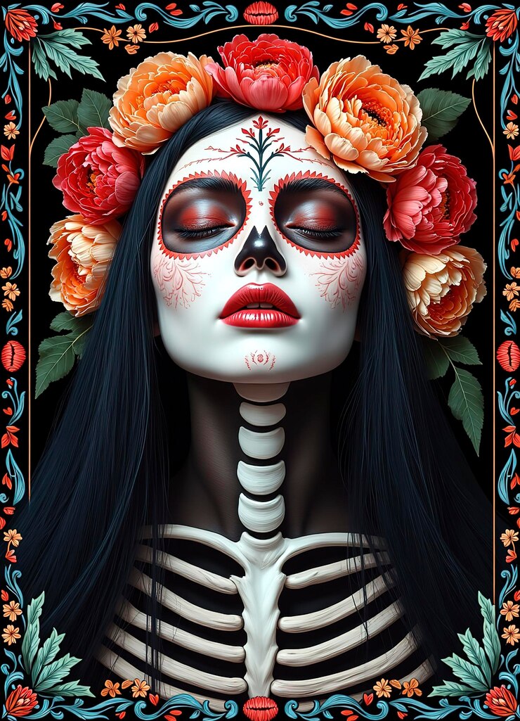El día de la belleza muerta o el cartel de Dia De Muertos