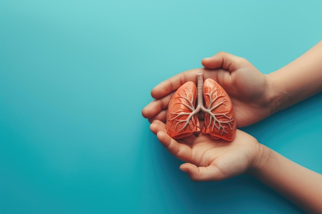 Foto día de concienciación sobre la salud respiratoria enfermedades y afecciones pulmonares