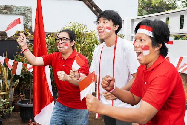 Foto dia da independência da indonésia