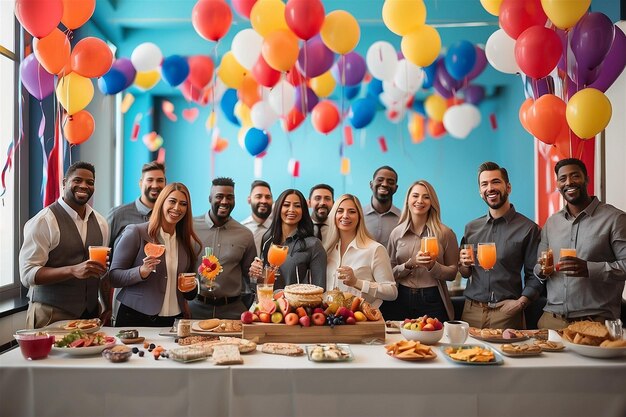 Foto dia de apreciação dos empregados