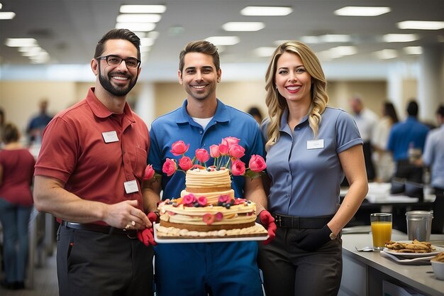 Foto dia de apreciação dos empregados