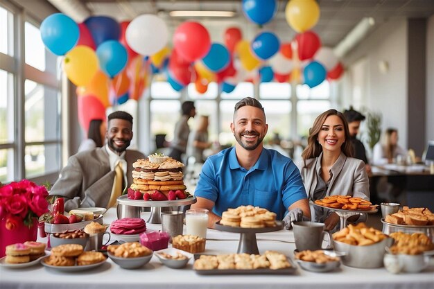 Foto dia de apreciação dos empregados