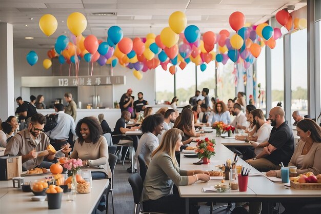 Foto dia de apreciação dos empregados