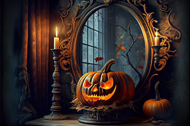 Dia de Halloween olhos de Jack O' Lanterns doces ou travessuras Samhain Véspera de Todos os Santos Véspera de Todos os Santos Todo o Dia das Bruxas assustador Horror Fantasma Demônio fundo 31 de outubro