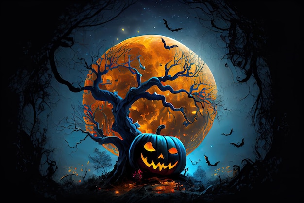 Dia de Halloween olhos de Jack O' Lanterns doces ou travessuras Samhain Véspera de Todos os Santos Véspera de Todos os Santos Todo o Dia das Bruxas assustador Horror Fantasma Demônio fundo 31 de outubro