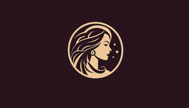 dia de la mujer emprendedora logotipo minimalista 2d