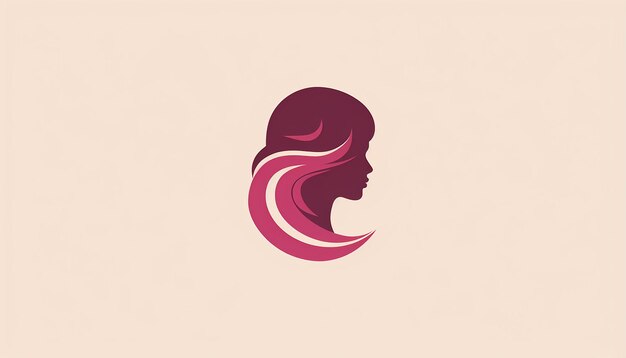 Foto dia de la mujer emprendedora logotipo minimalista 2d