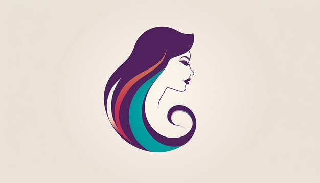 Foto dia de la mujer emprendedora logotipo minimalista 2d