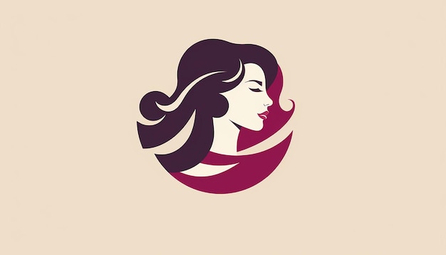 Foto dia de la mujer emprendedora logotipo minimalista 2d