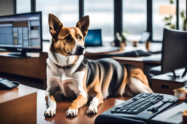 Foto dia de levar seu cachorro para o trabalho