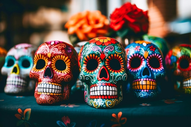 dia de los muertos oder Tag der Toten