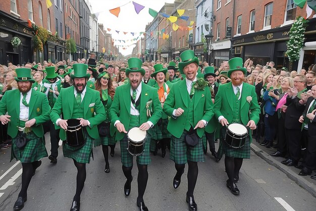 Foto dia de são patrício, um dia de orgulho para a irlanda