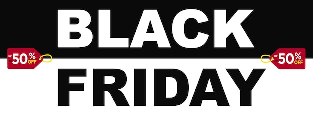 Dia de vendas da black friday e assinatura de 50% de desconto