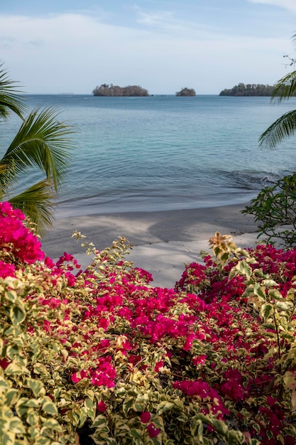 Dia de verão à beira-mar arquipélago de Las Perlas Panamá América Central