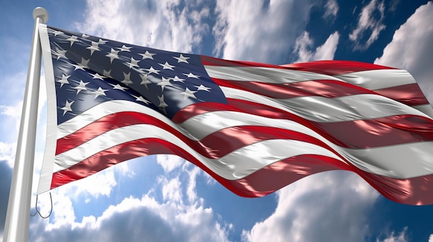 Día del diecinueve de junio Bandera de EE. UU. Independencia de EE. UU.