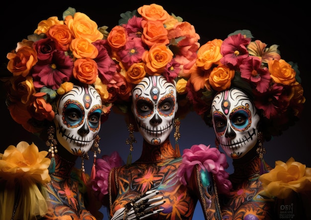 Dia dos mortos Dia de los muertos