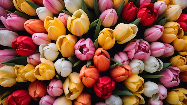 Dia dos Namorados pastel bouquet rosa flores da natureza beleza floral flor de tulipa