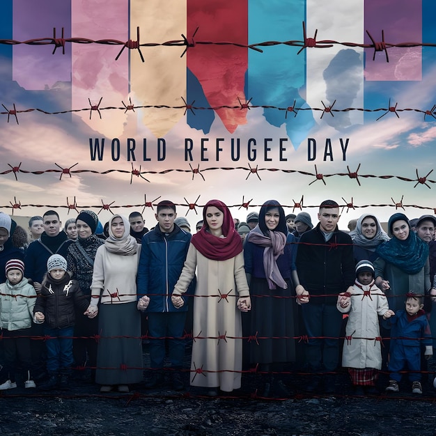 Foto dia dos refugiados