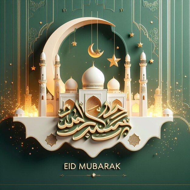 El día de Eid Mubarak