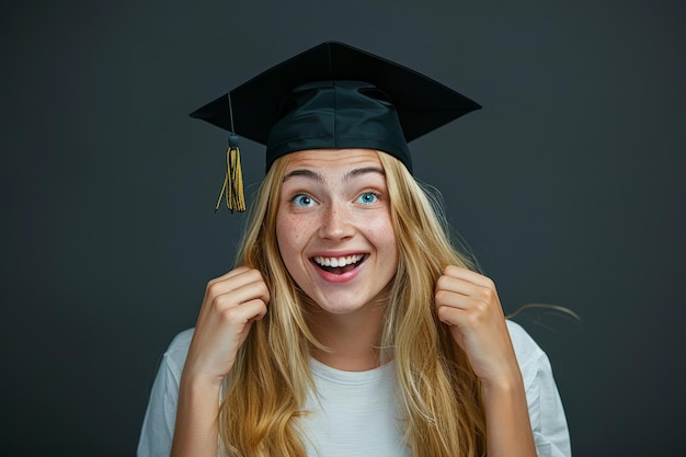 Un día de graduación alegre