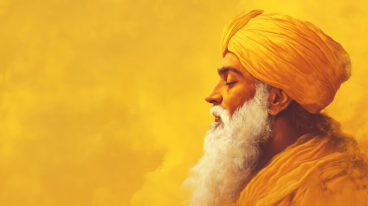 Foto el día de guru nanak jayanti